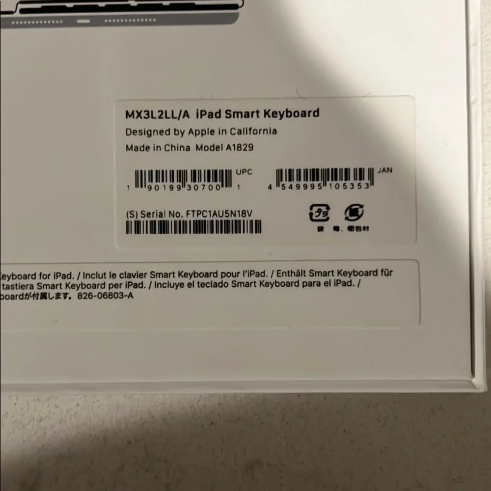 Apple iPad Smart Keyboard